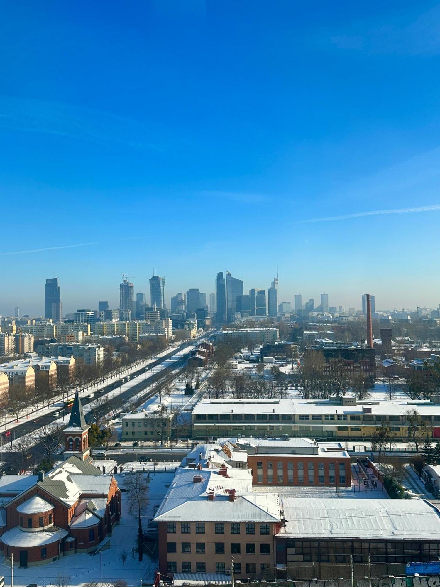 Sky Tower Apartments Warszawa Zewnętrze zdjęcie