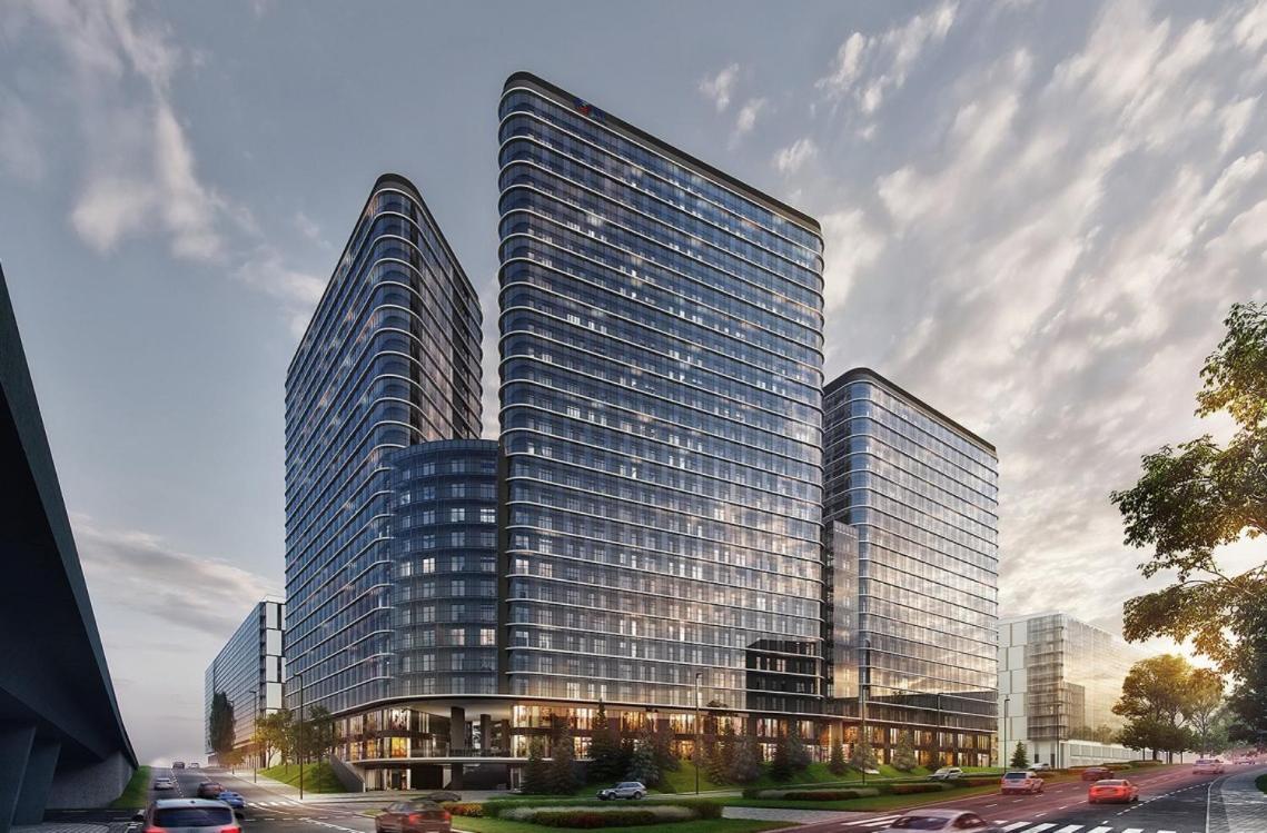Sky Tower Apartments Warszawa Zewnętrze zdjęcie